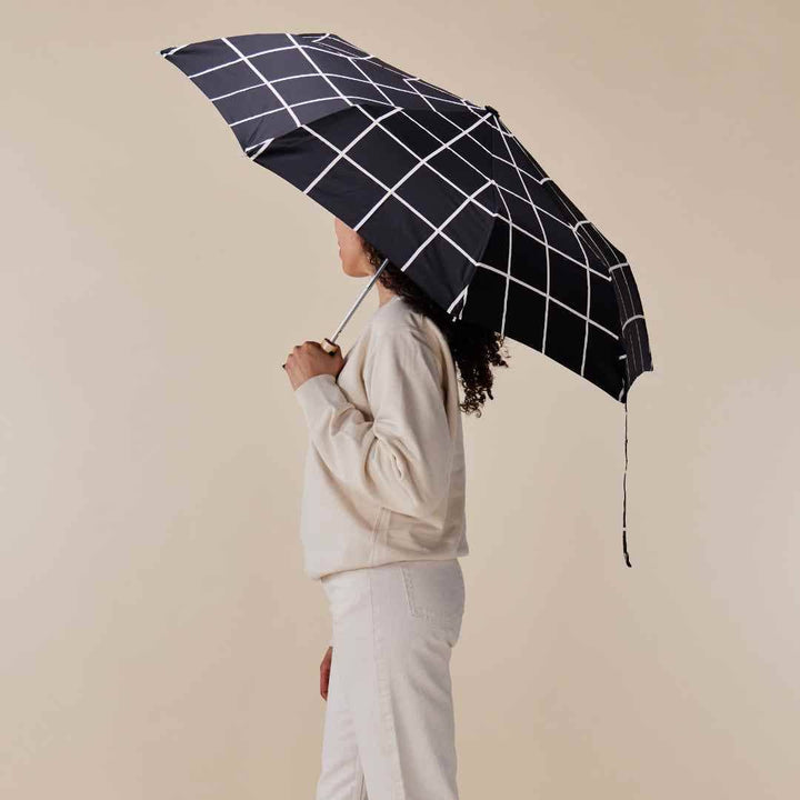 Original Duckhead Umbrella | Black Grid