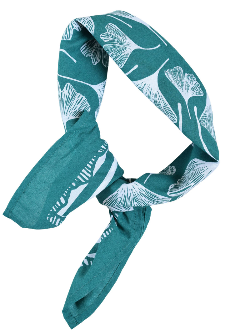 Ginkgo Leaf Bandana | Green