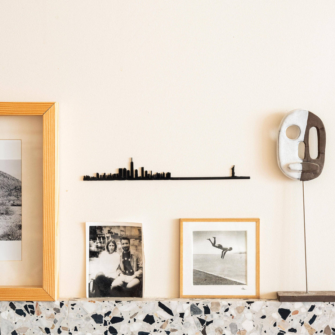The Line - 7.5" City Skyline Silhouette Mini