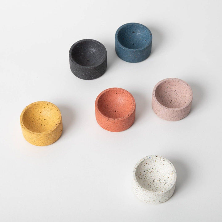 Round Incense Holder | Natural Terrazzo