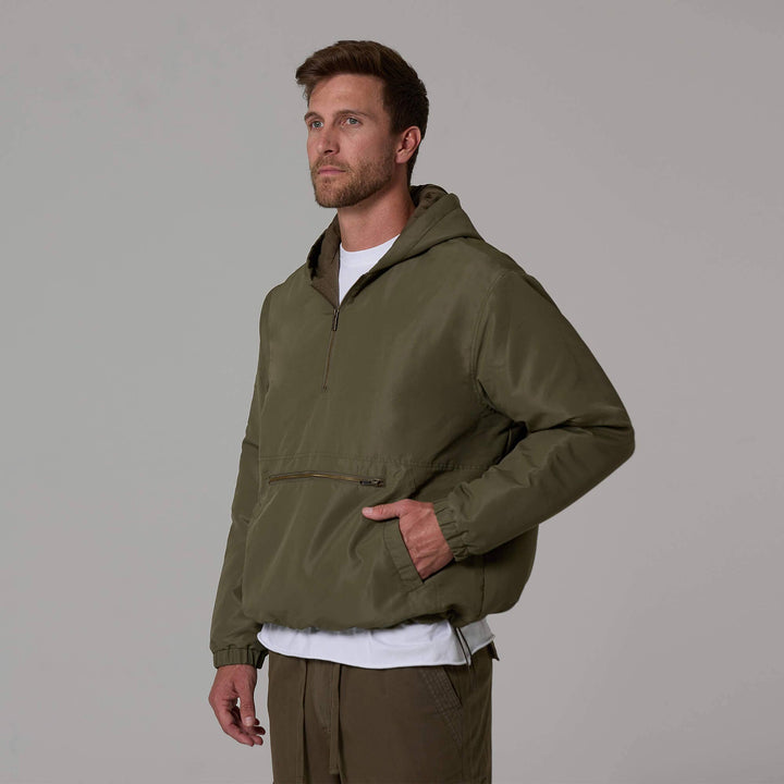 Half Zip Jacket | Olive