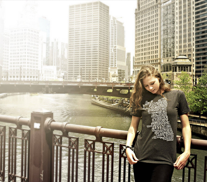 Chicago Neighborhoods Shirt