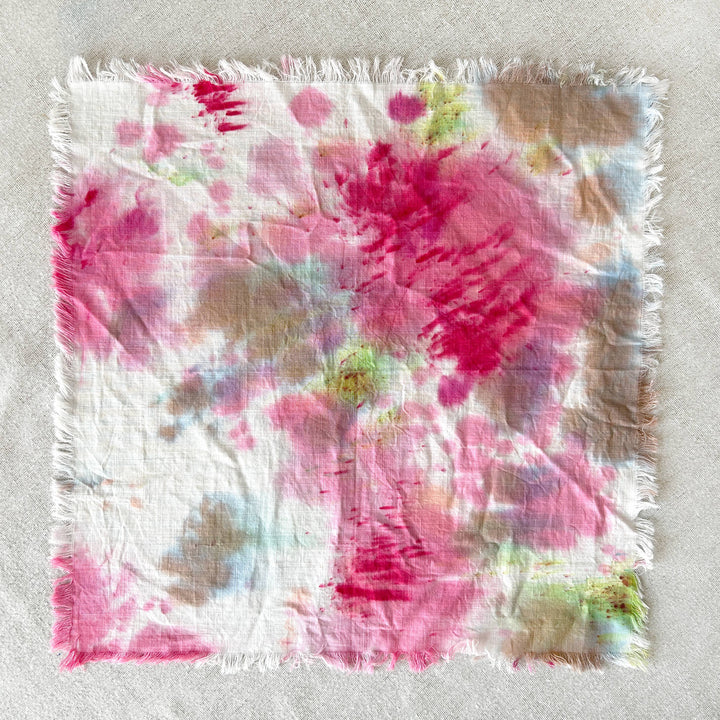 Cherry Blossoms Hand-dyed Napkins
