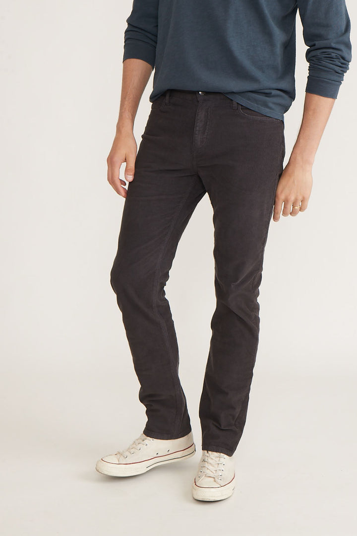 5 Pocket Cambridge Corduroy Pant, Athletic Fit - Faded Black Preview