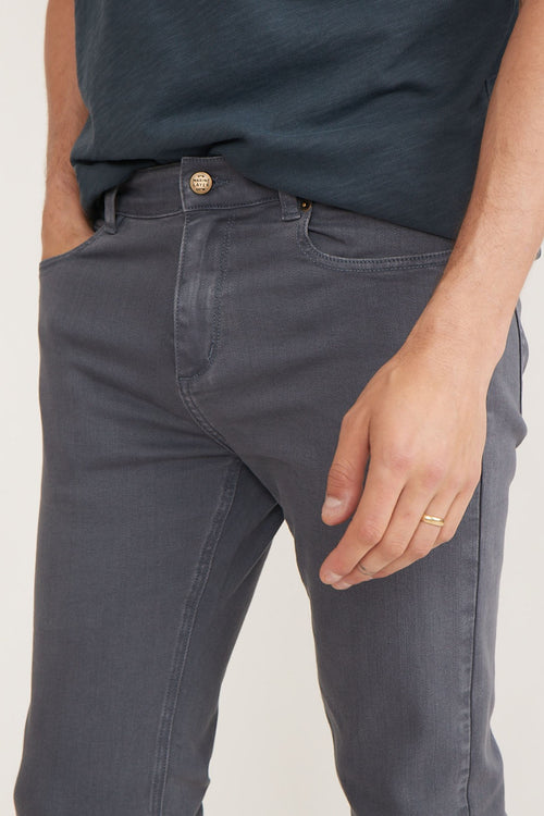 5 Pocket Twill Pant, Slim Fit - Midnight Navy