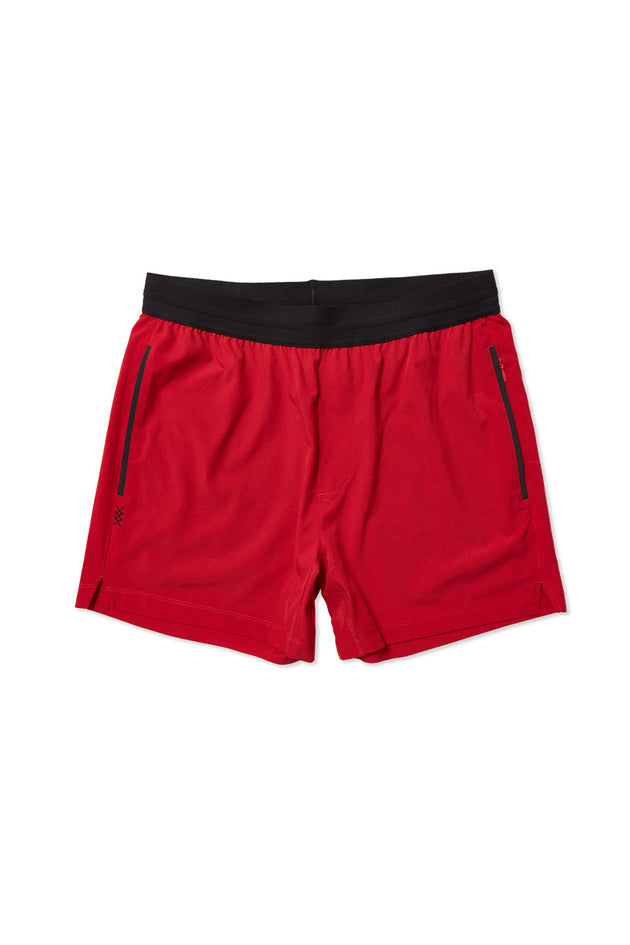 5" Mako Unlined Tech Short - Chili Pepper