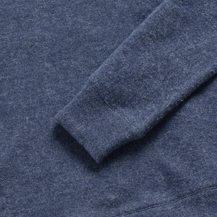 Butch Cashmist Fleece Crewneck | Navy Heather