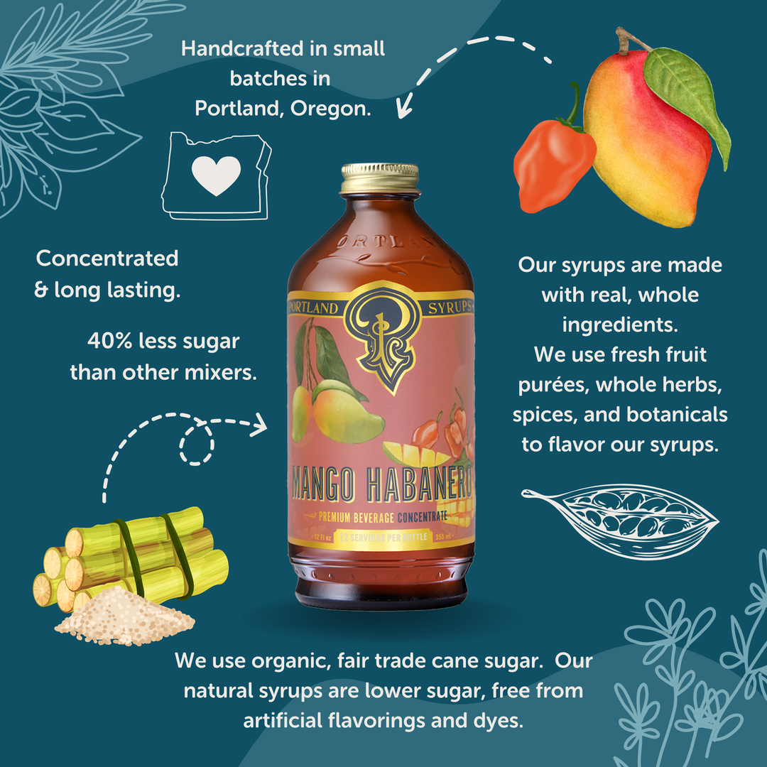 Mango Habanero Syrup 12oz
