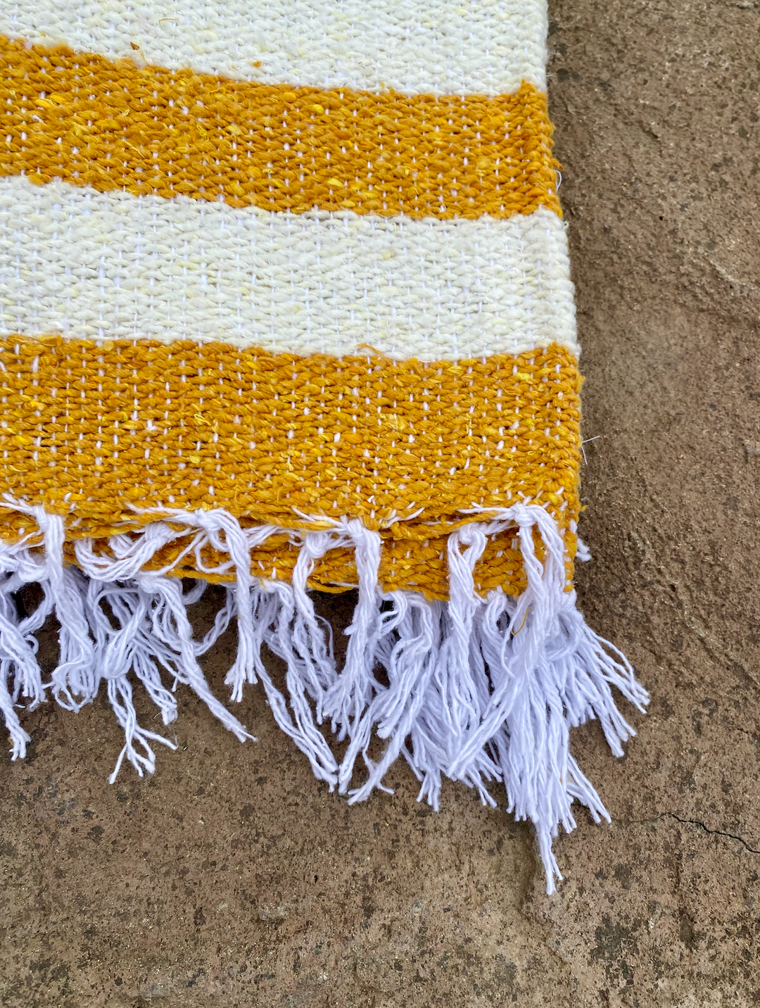 Golden Hour - RECYCLED THROW BLANKET Summer Beach Throw