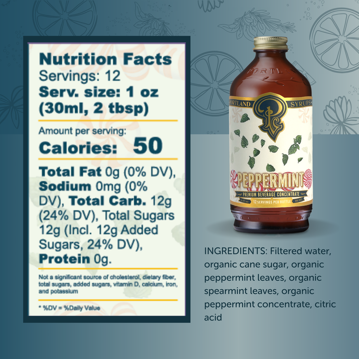 Peppermint Syrup 12oz