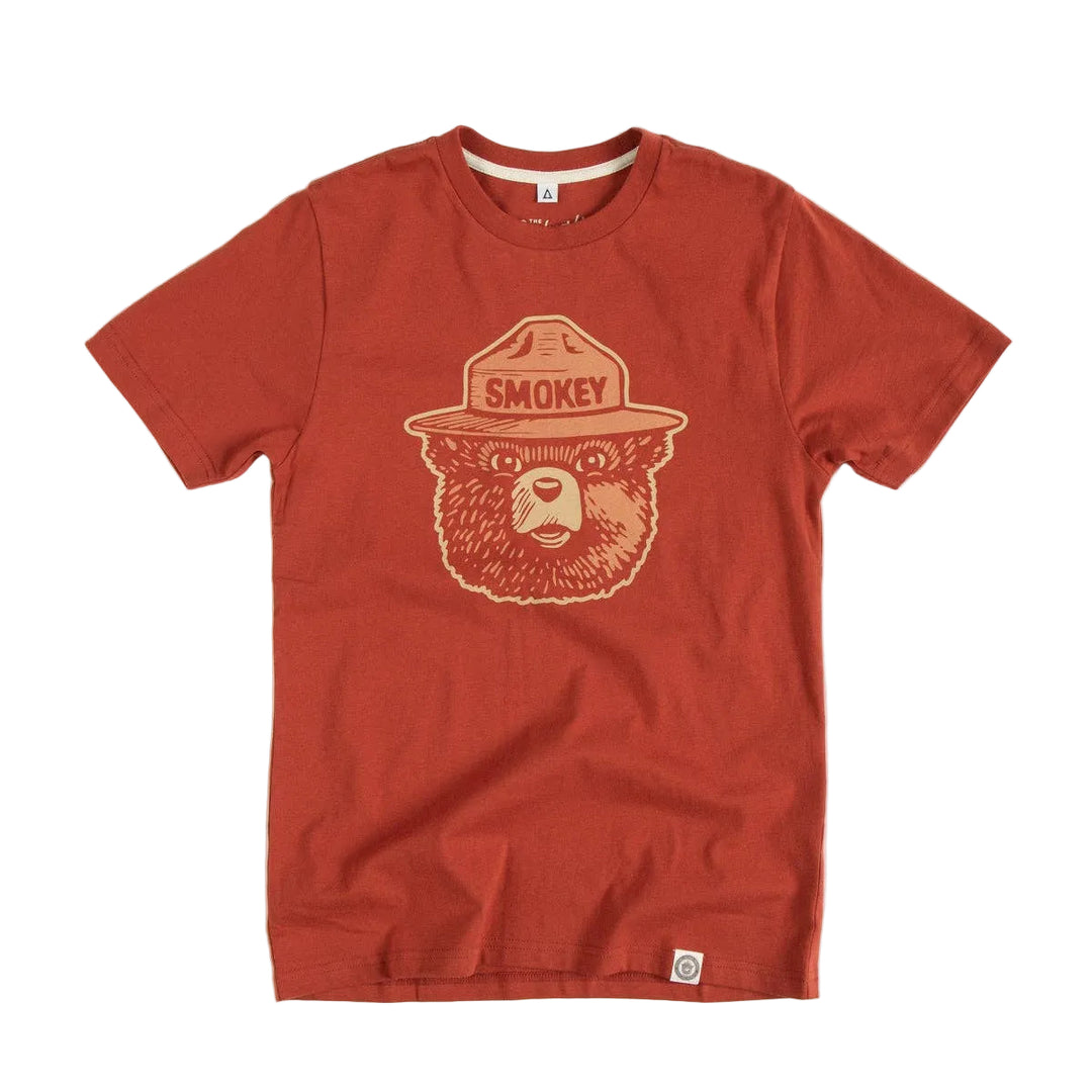 Smokey Logo Short Sleeve Tee | Vintage Red