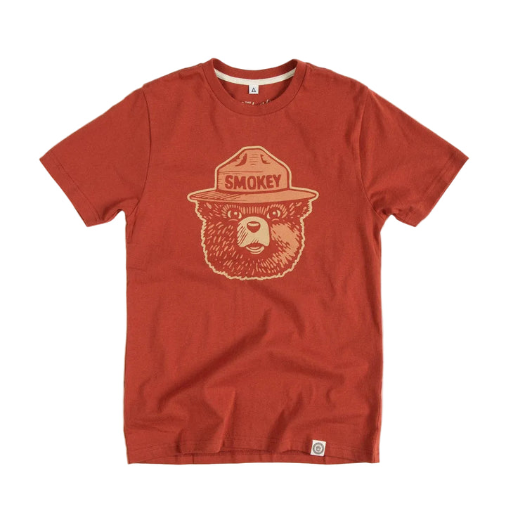 Smokey Logo Short Sleeve Tee | Vintage Red