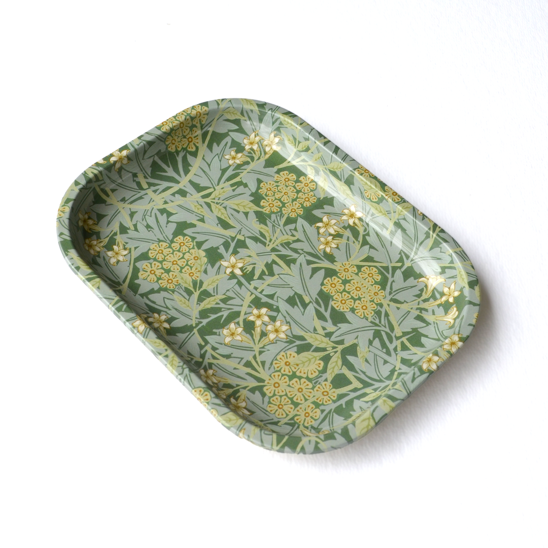 Metal William Morris Jasmine Tray