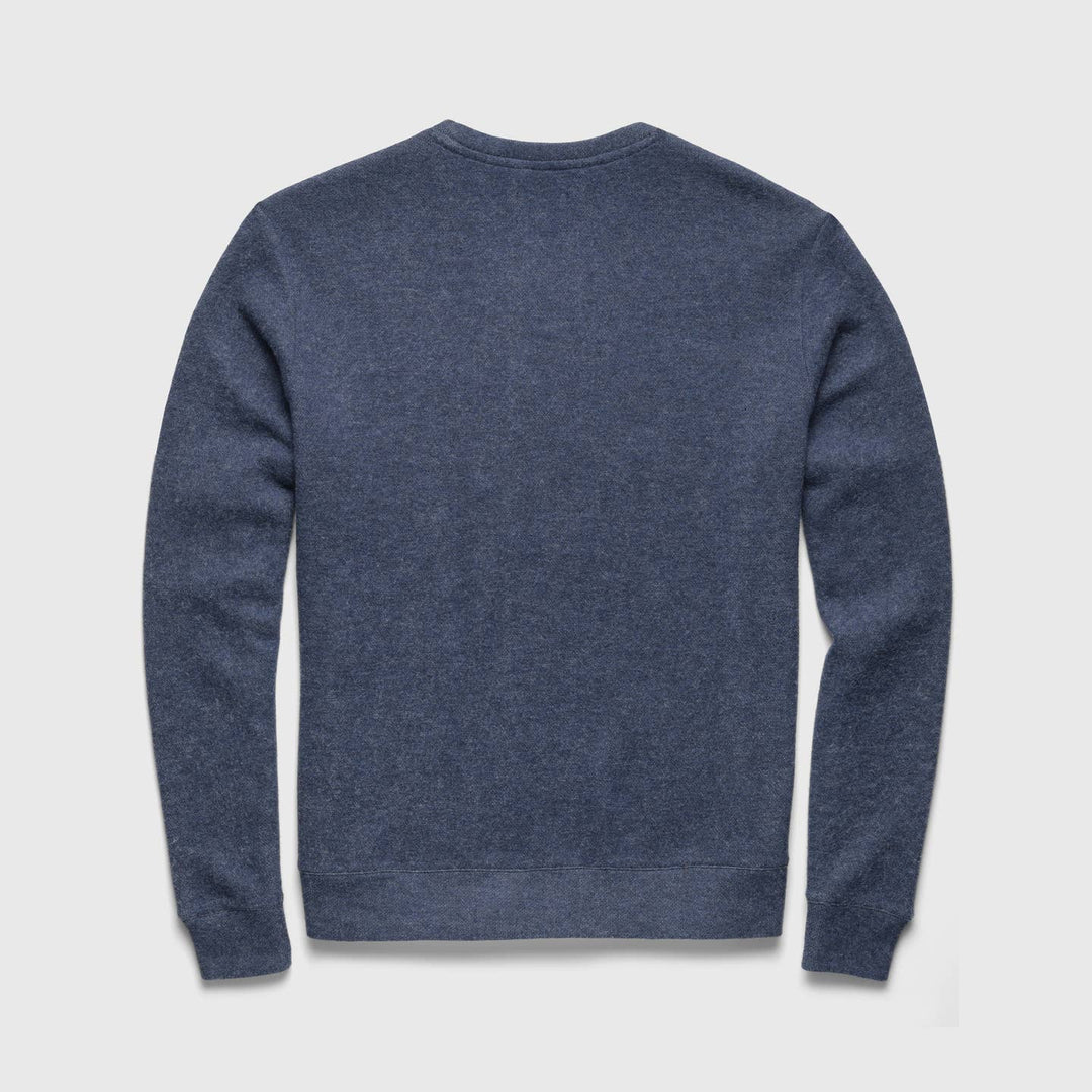 Butch Cashmist Fleece Crewneck | Navy Heather