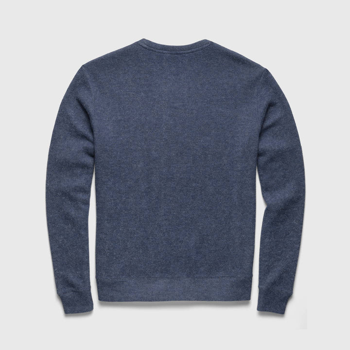 Butch Cashmist Fleece Crewneck | Navy Heather