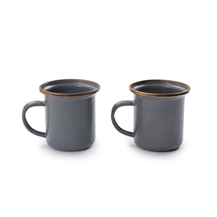 Enamel Espresso Cups | Set of 2