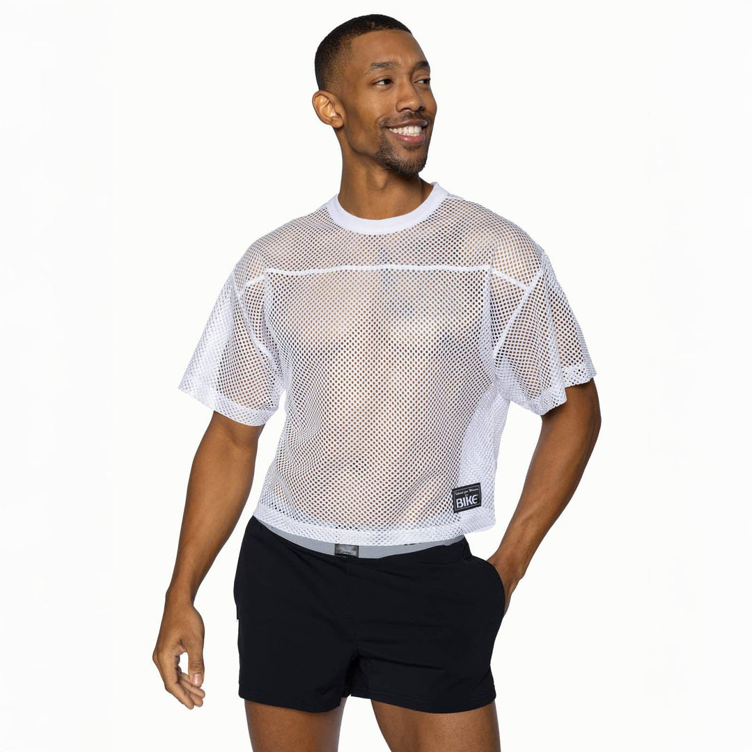 Short Sleeve Practice Jersey | White