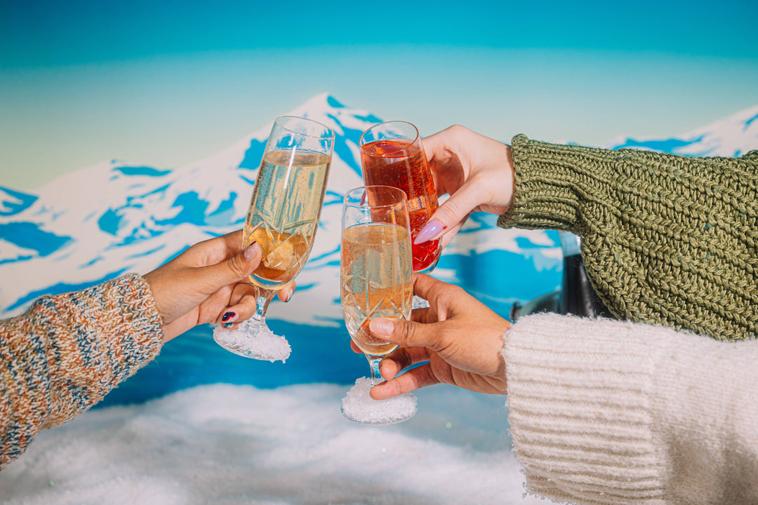 Champagne Mixer Cube Trio | Holiday/New Years Toast