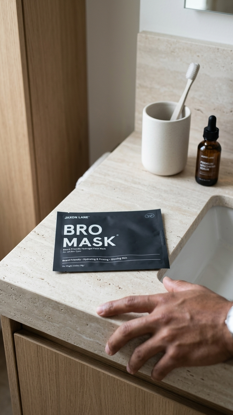 Bro Mask Half Mask Beard Friendly Sheet Mask