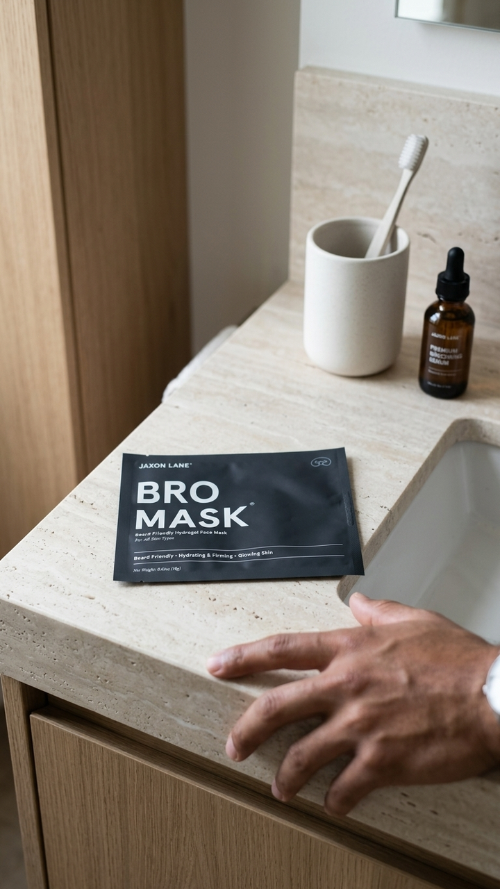 Bro Mask Half Mask Beard Friendly Sheet Mask
