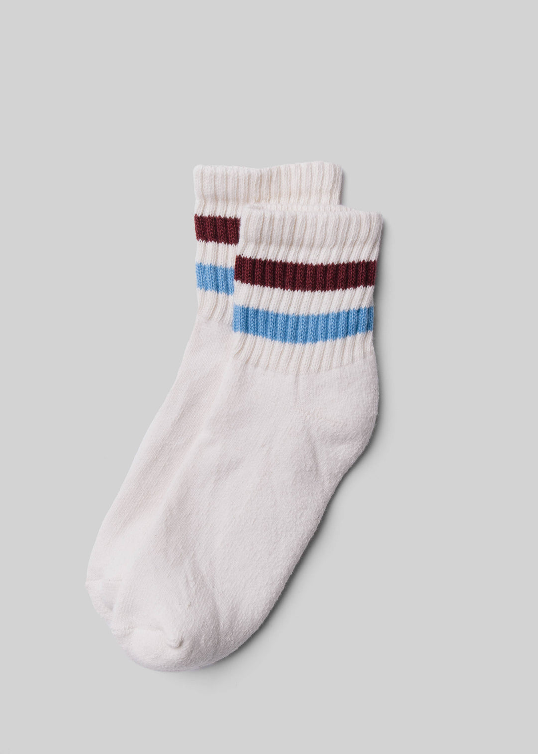 The Retro Stripe Quarter Crew