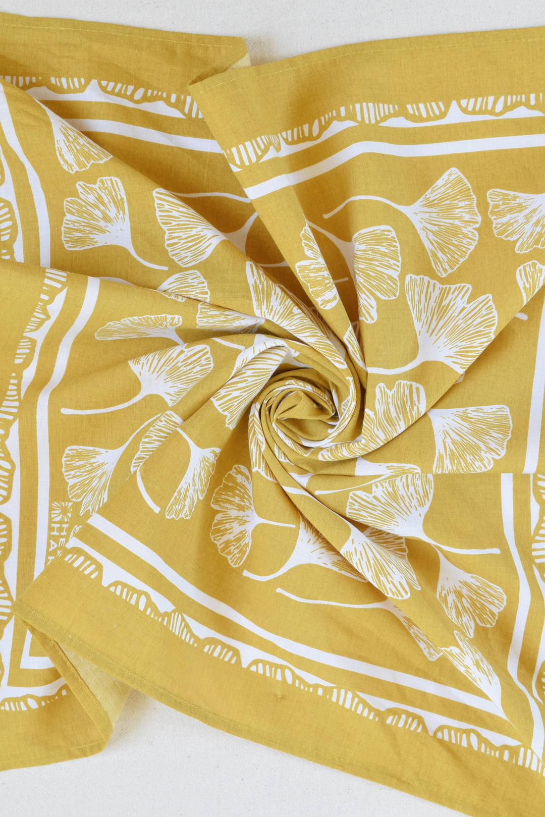 Ginkgo Leaf Bandana | Yellow
