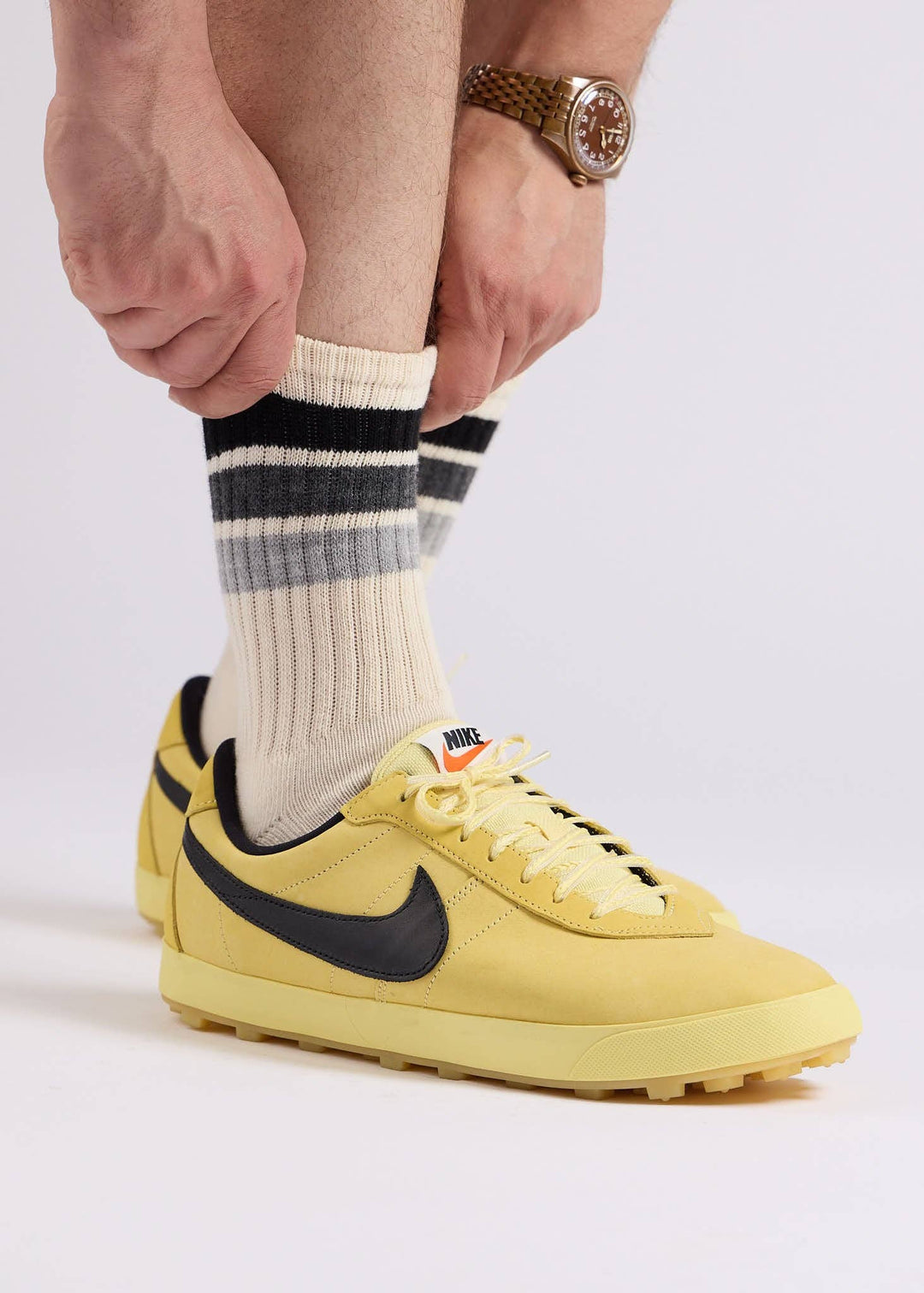 Retro Birthday Stripe | Black