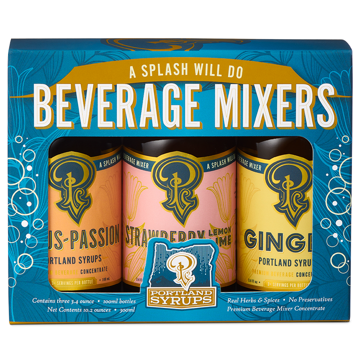 Gift Set - Blue Standard Cocktail / Mocktail Drink Mixers