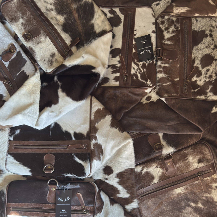 Highlands Genuine Cowhide Duffel Bag