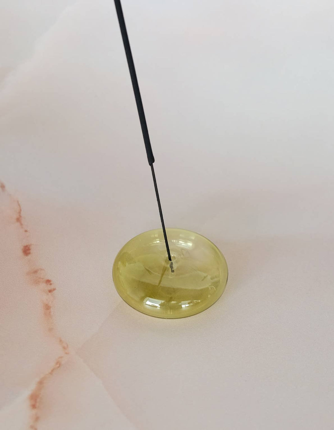 Glass Bubble Incense Holder