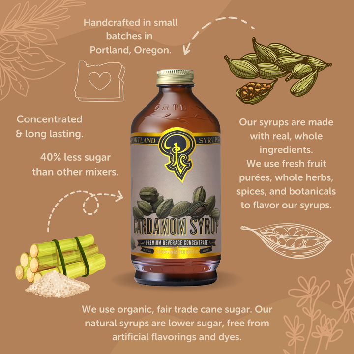 Cardamom Syrup 12oz