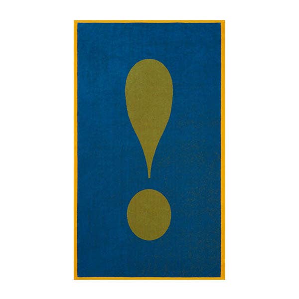 EXCLAMATION TOWEL GREEN