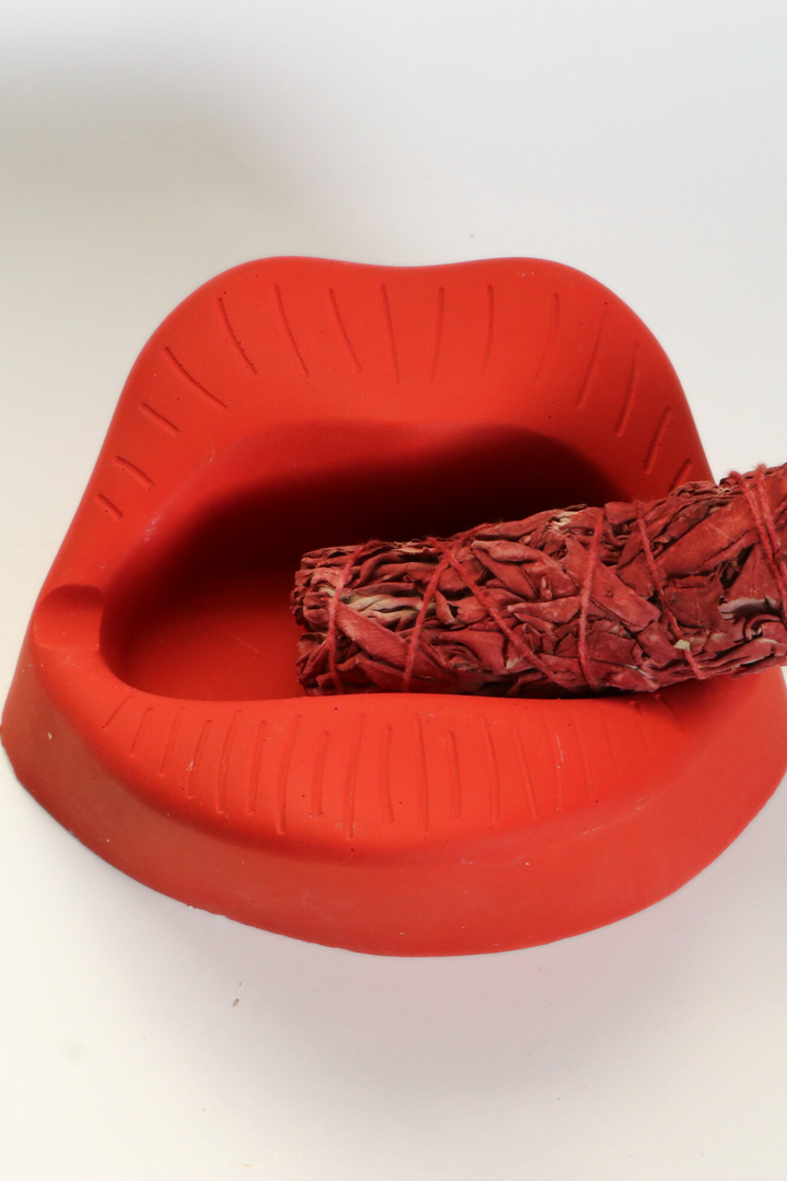 Sage Smudge Holder | Red