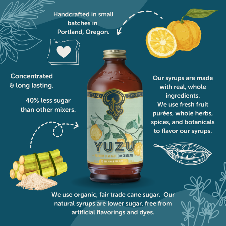 Yuzu Syrup 12oz