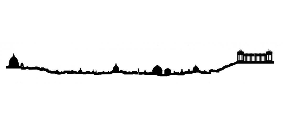 The Line - 19.5" City Skyline Silhouette