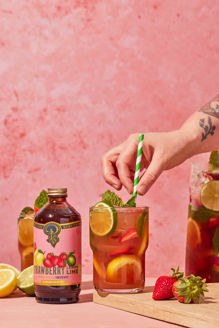 Strawberry Lemon Lime Syrup 12 oz