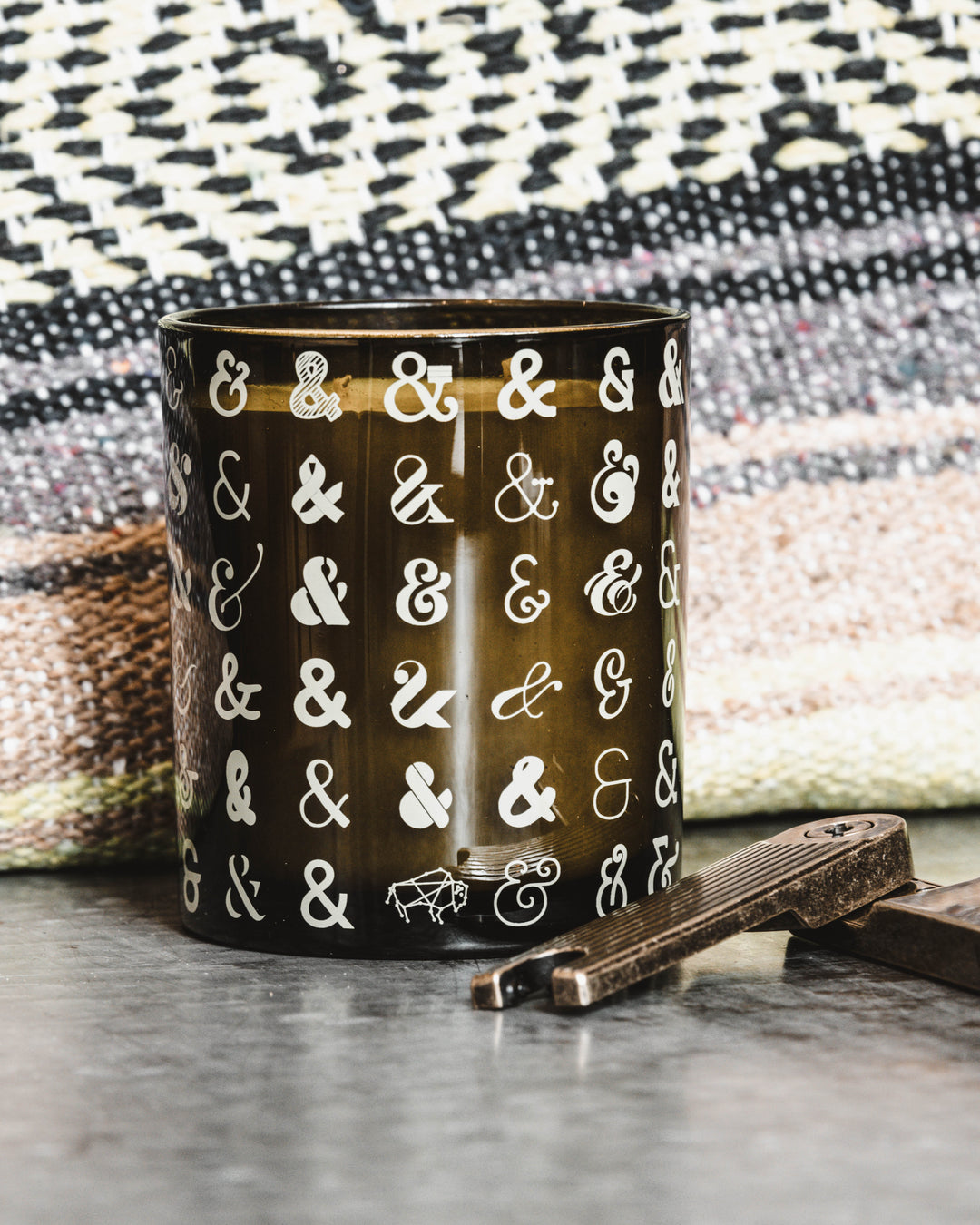 Ampersand Candle