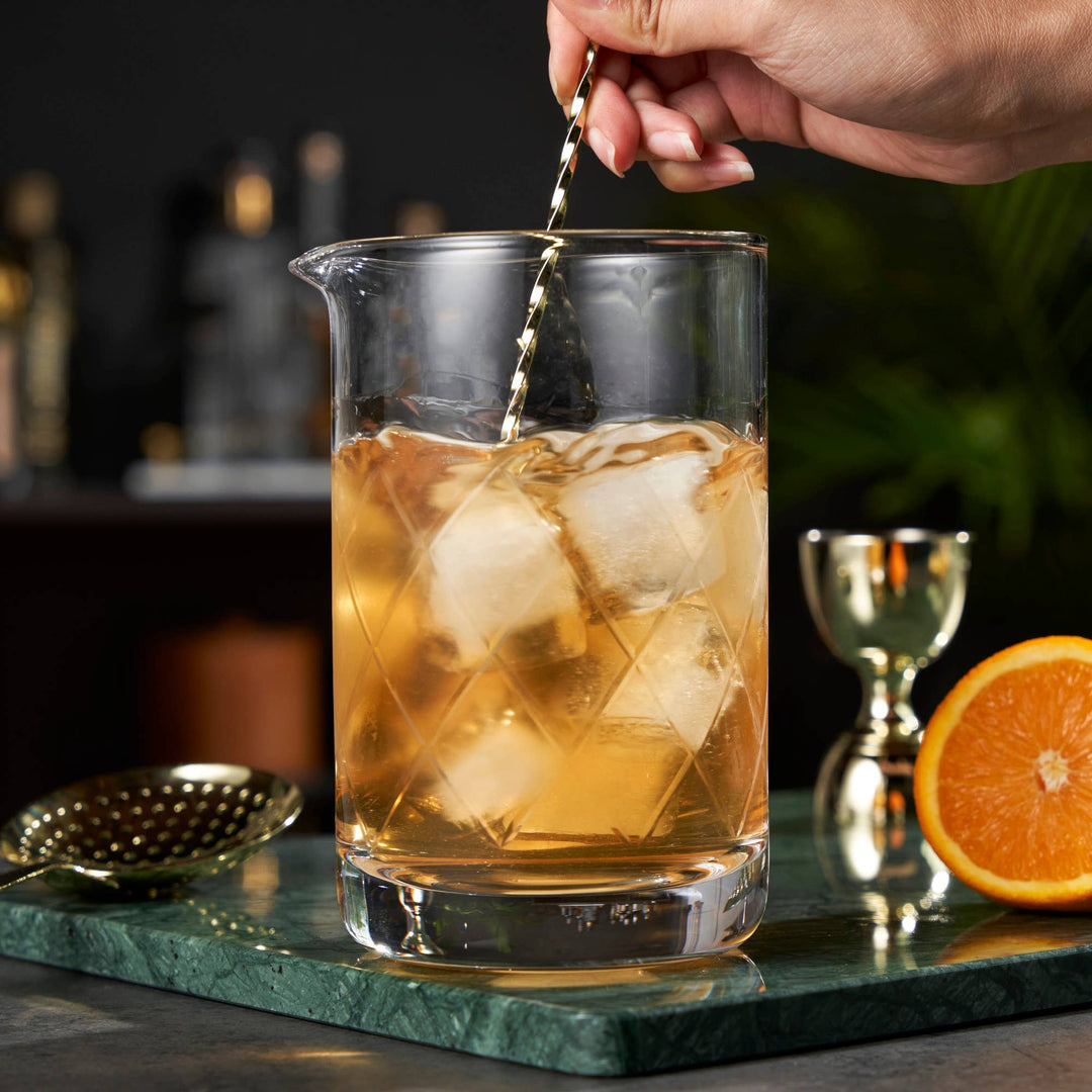 Viski Professional Extra Large Crystal Cocktail Mixing Glass