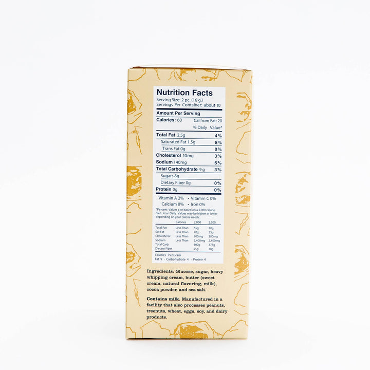 Chocolate Caramels Pure Sea Salt