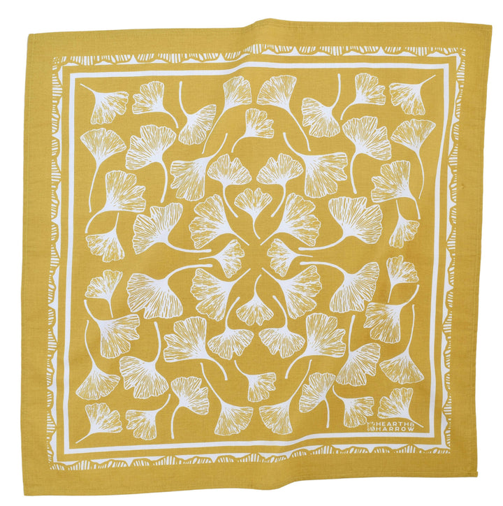 Ginkgo Leaf Bandana | Yellow