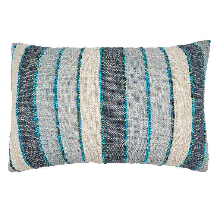 Throw Pillow With Striped Design