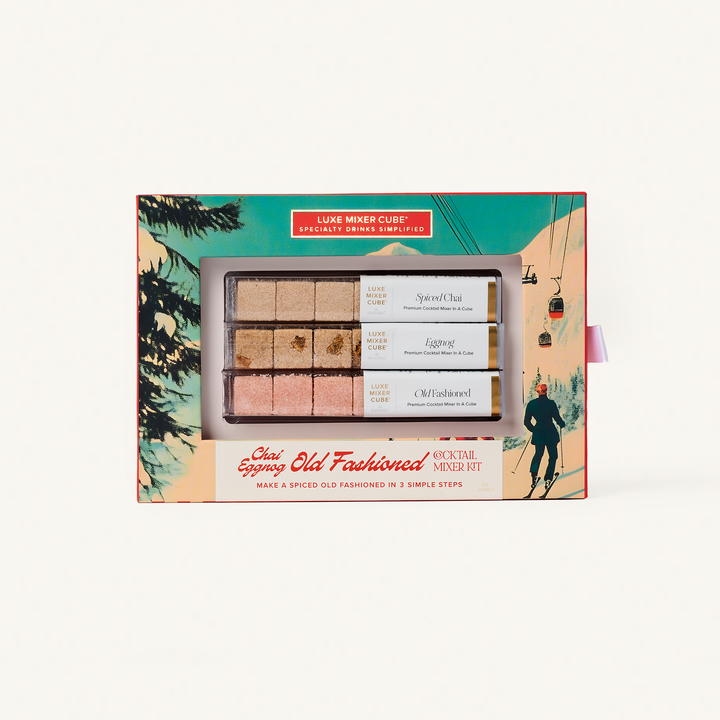 Old Fashioned Mixer Kit | Chai & Eggnog