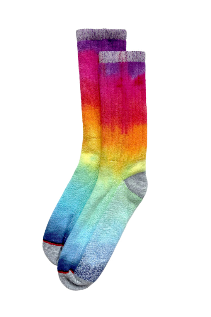 Rainbow Hand-dyed Sock