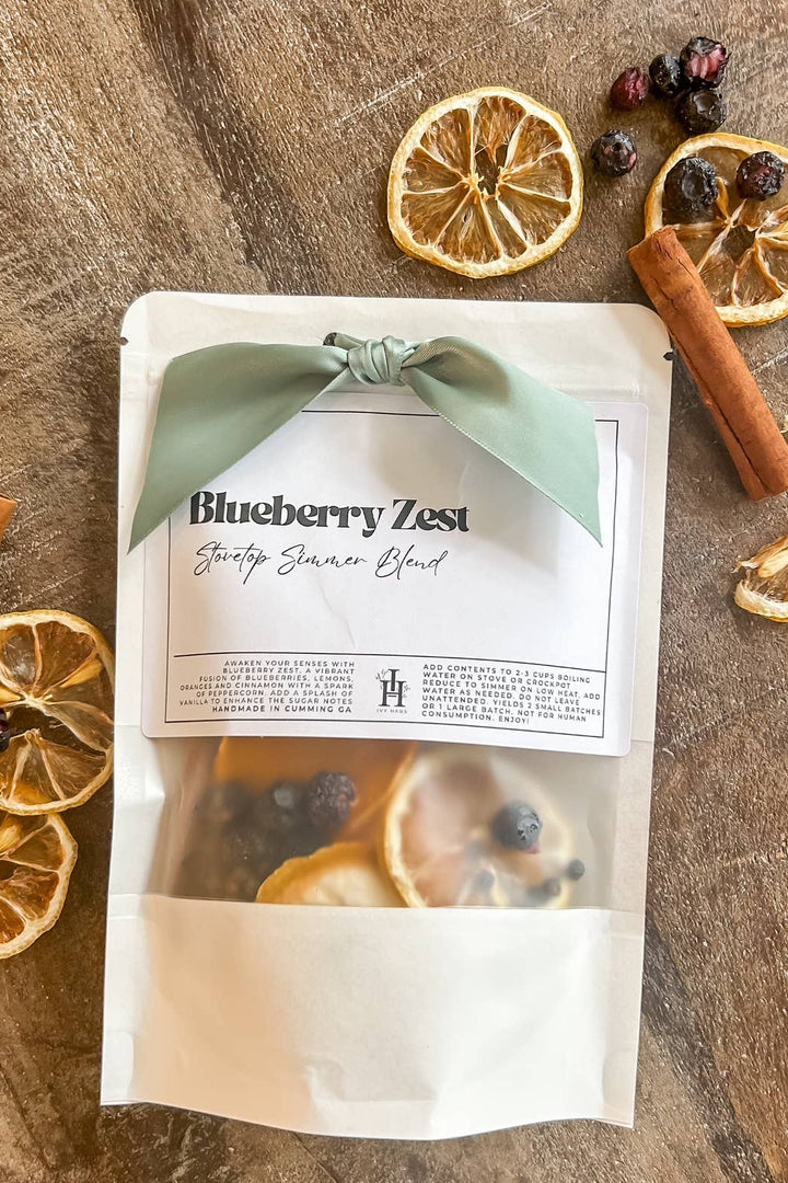 Blueberry Zest Stovetop Simmer