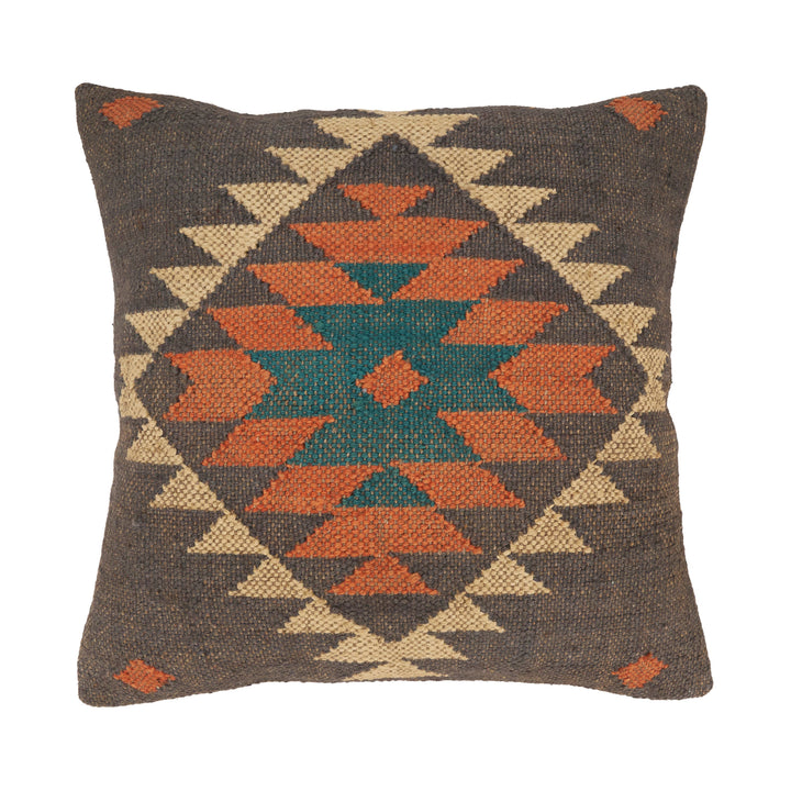Vibrant Cultural Tapestry Kilim Pillow
