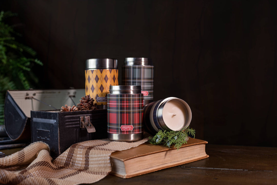 Vintage Canteen Candle - Walk in the Woods