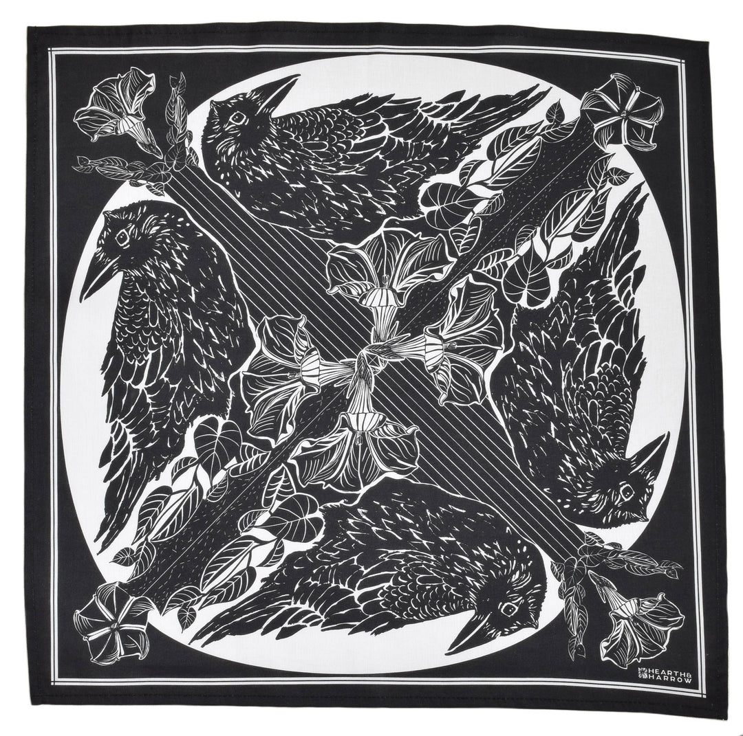Crow Bandana | Black