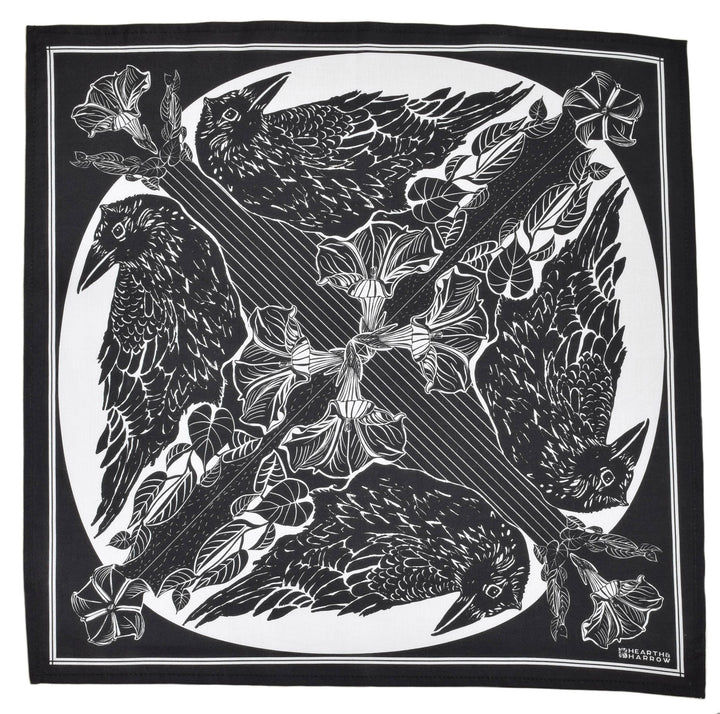 Crow Bandana | Black