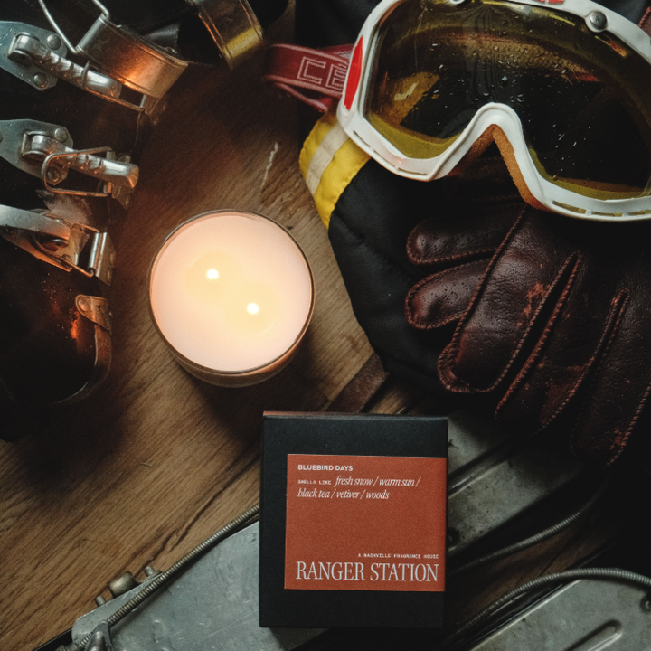 Bluebird Days Candle