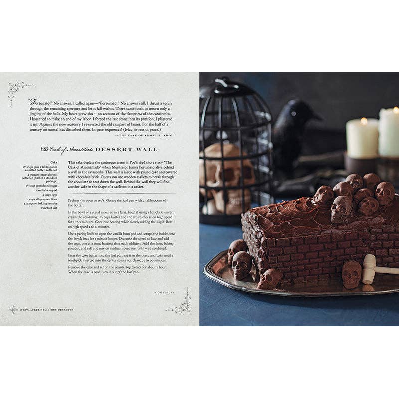 A Ravenous Feast, Edgar Alan Poe Inspired Cookbook